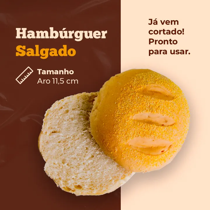 Hambúrguer Salgado