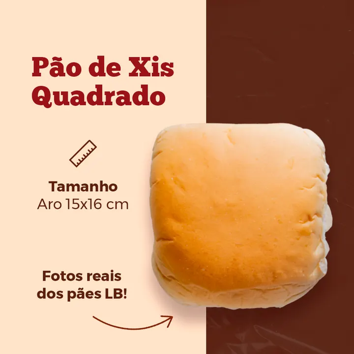 Pão de Xis Quadrado