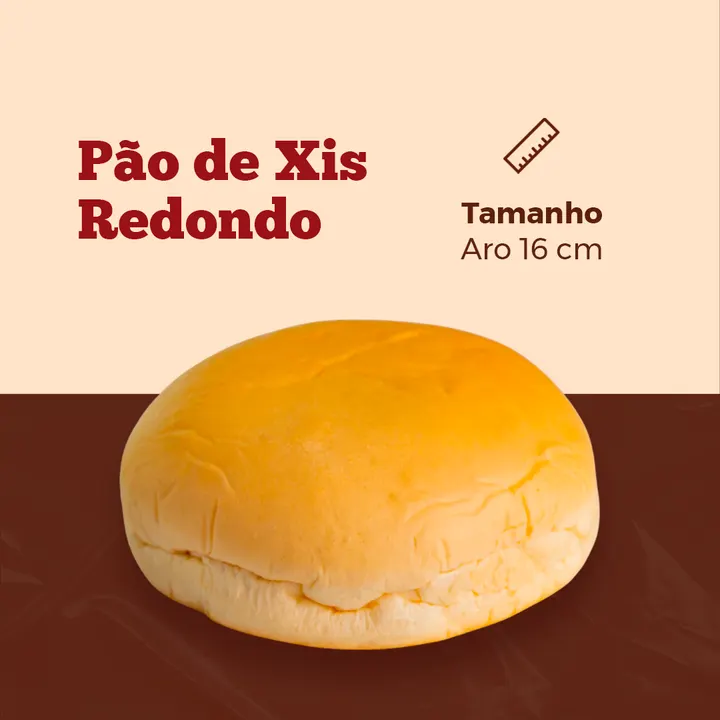 Pão de Xis Redondo